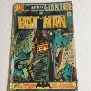Batman #262 scarecrow cover 1975 comic book